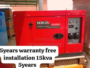 Zone Prime Unit 16500watts 15kva Honda Diesel Generator 15kv