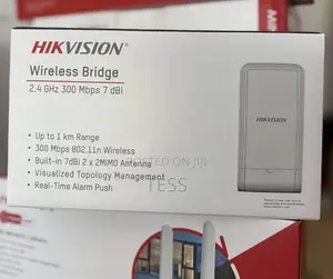 Hikvision Cpe Ap 2.4ghz Wireless Bridge Ds-3wf1000s-Ei-2n