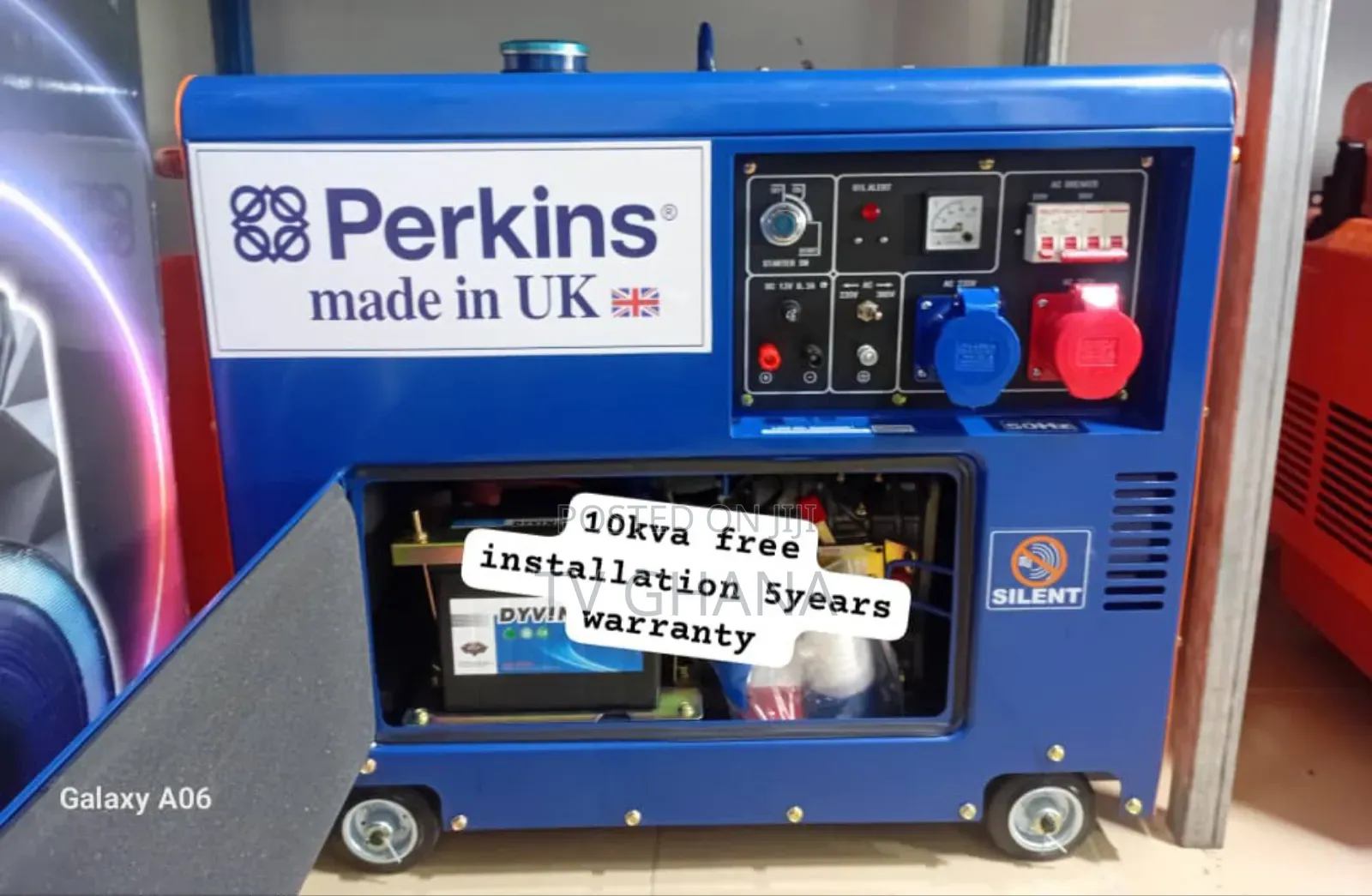 Gen Cart Perkins 10kva Diesel 13000watts Diesel Generator