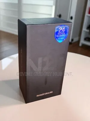 New Samsung Galaxy Note 20 Ultra 5G 128 GB Black