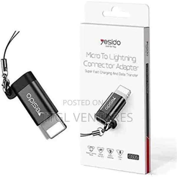 Yesido Micro to Lightning Connector Adapter