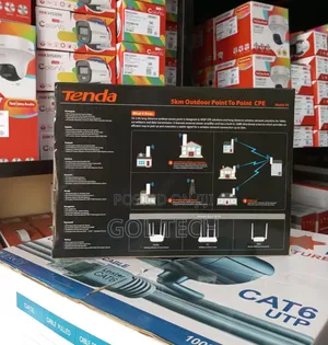 Tenda Outdoor Access Point 5km Point to Point Cpe O3 Radio