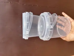 1l Plastic Transparent Temper Proof Bucket