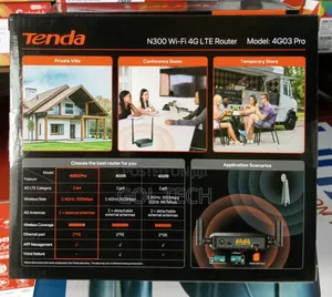 4g Universal Router Tenda N300 Wifi 4g Lte Plug and Play