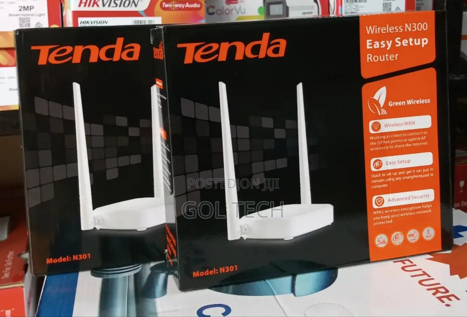 Tenda Wireless N300 Easy Setup Router N301 High Speed