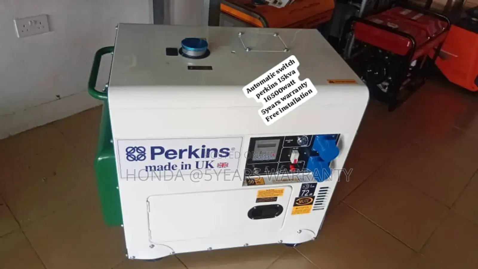 Neighborhood Energy Perkins 15kva 16500watt Diesel Generator