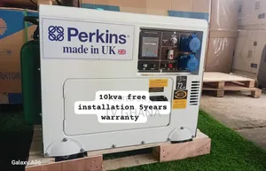 Stable Voltage Perkins 10kva 13000watts Diesel Generator