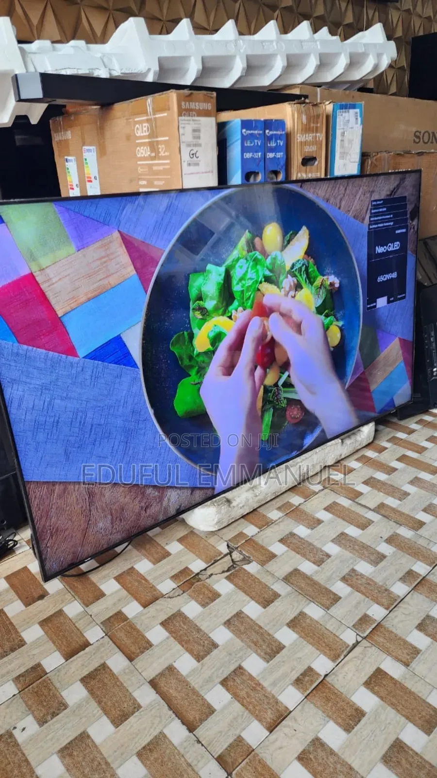 Samsung 65" Neo Qled Qn94b Uhd Smart Alexa Apple Airplay