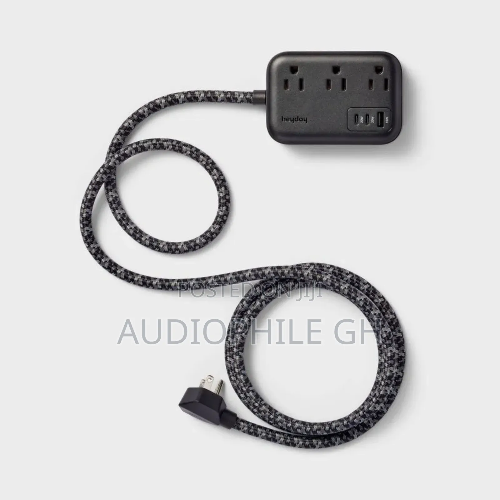 Heyday 6' Surge Protector 3ol + 2c + 1a Extension Board