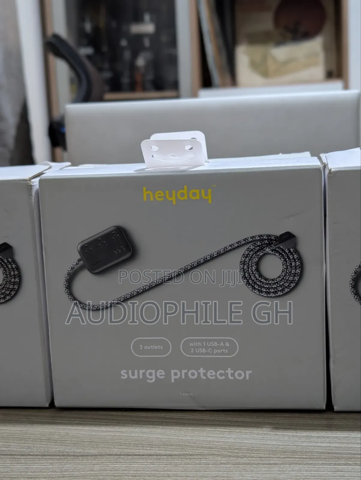 Heyday 6' Surge Protector 3ol + 2c + 1a Extension Board
