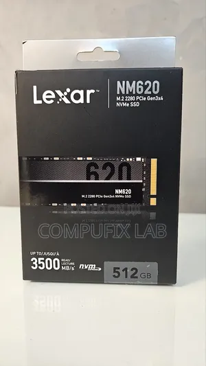 Lexar Nm620 Nvme M.2 512gb Solid State Drive