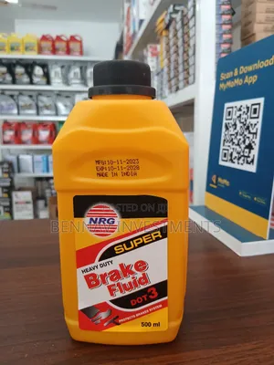 Nrg Super Heavy Duty Brake Fluid- Dot3 - 500ml