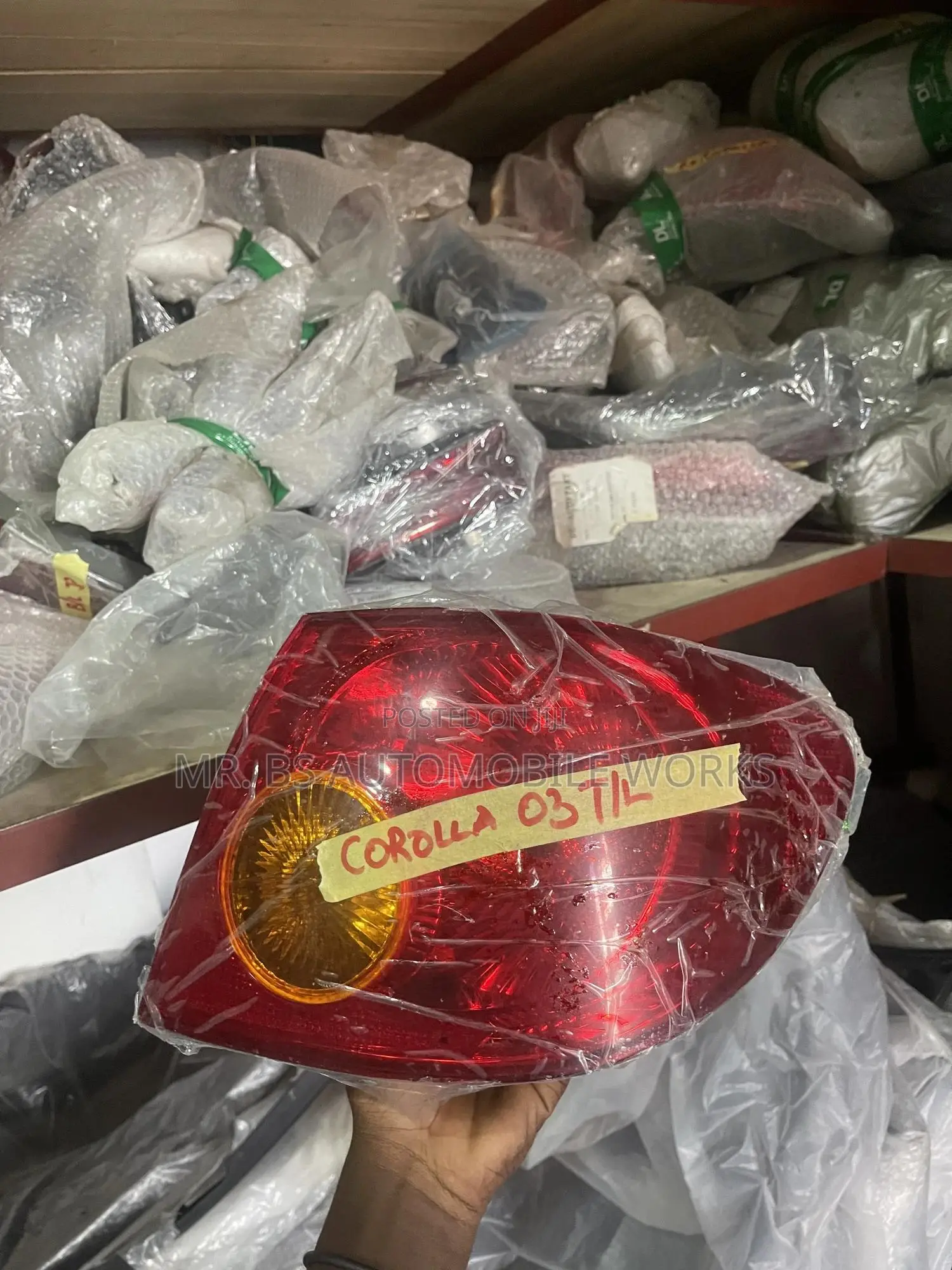 Toyota Corolla Taillights Pair 2003 To 2007 Model