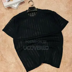 Men’S Mesh Top Short Sleeve Fitted Muscle Shirt