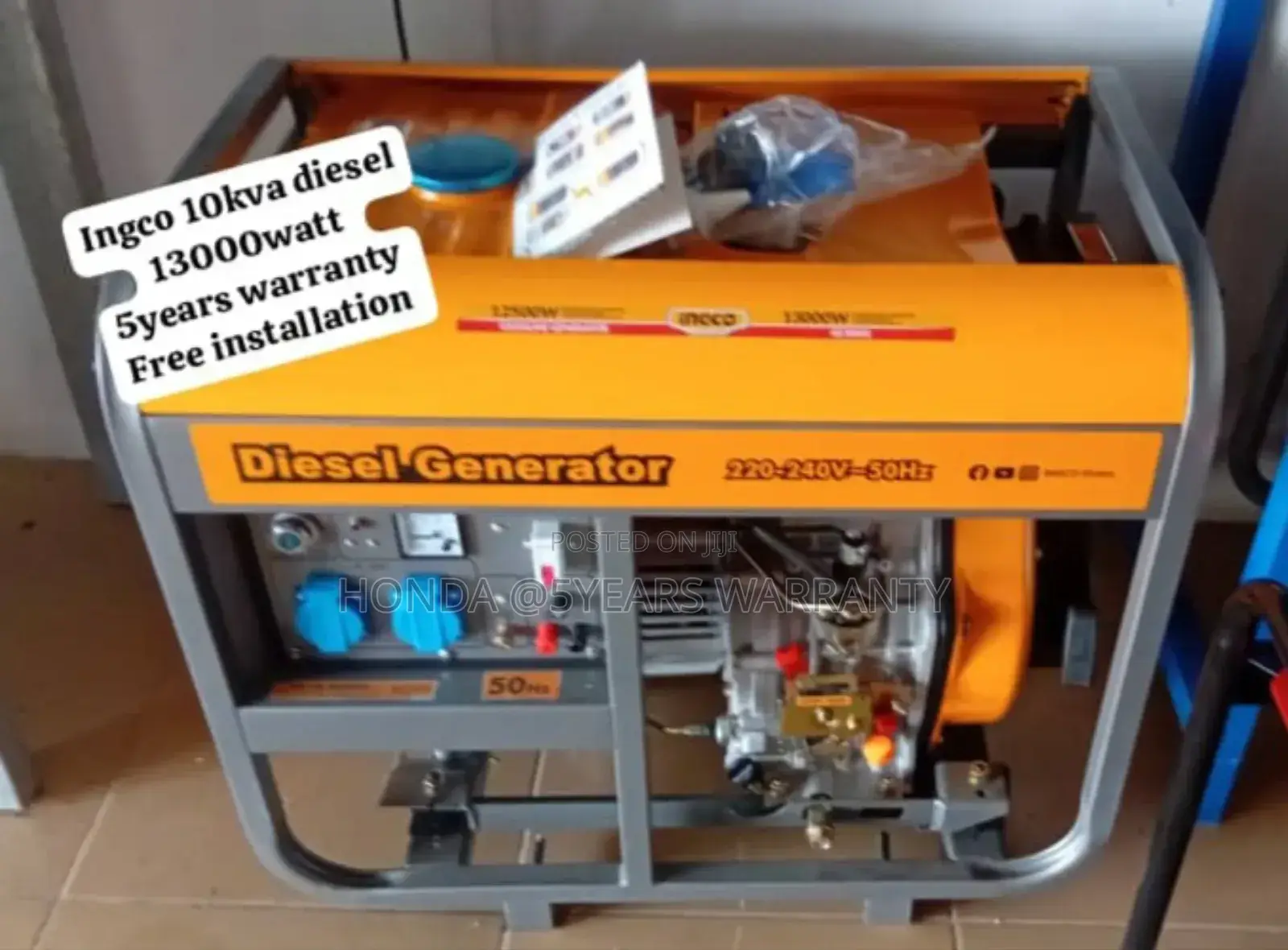 Home Energy Pro Ingco 10kva Diesel Generator 13000watt 10kva