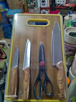 Knife + Cutting Board Set