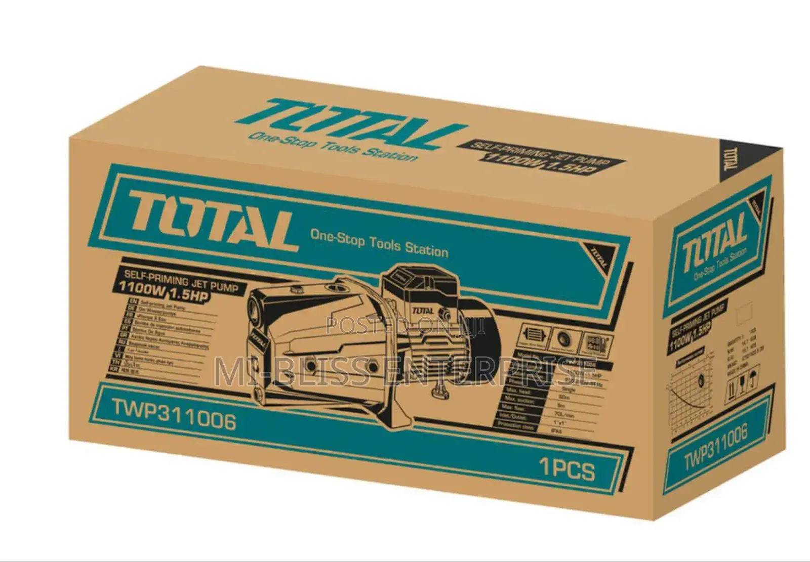 Total Jet Pump 1.5hp