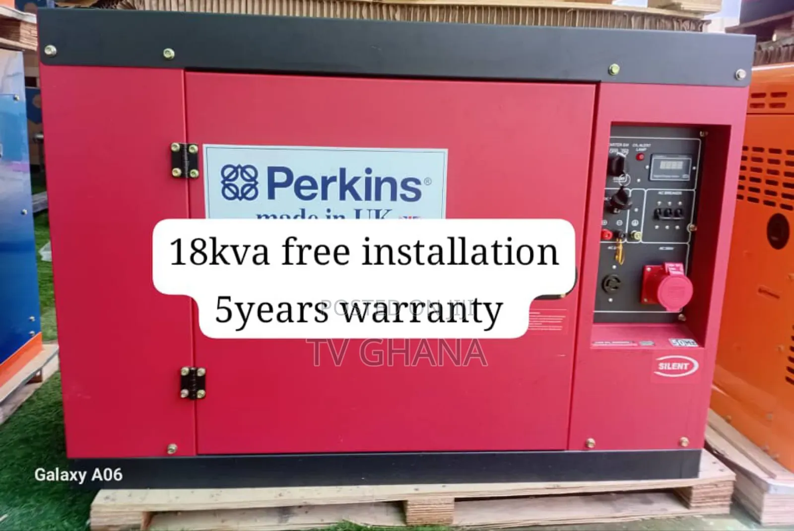 The Pulse Machine Perkins 18kva Diesel Generator 18kva