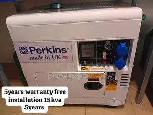 Ultimate Vault 16500watts 15kva Perkins Diesel Generator