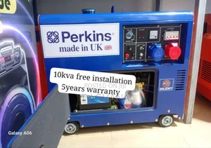 Prime Current Perkins 10kva 13000watts Diesel Generator