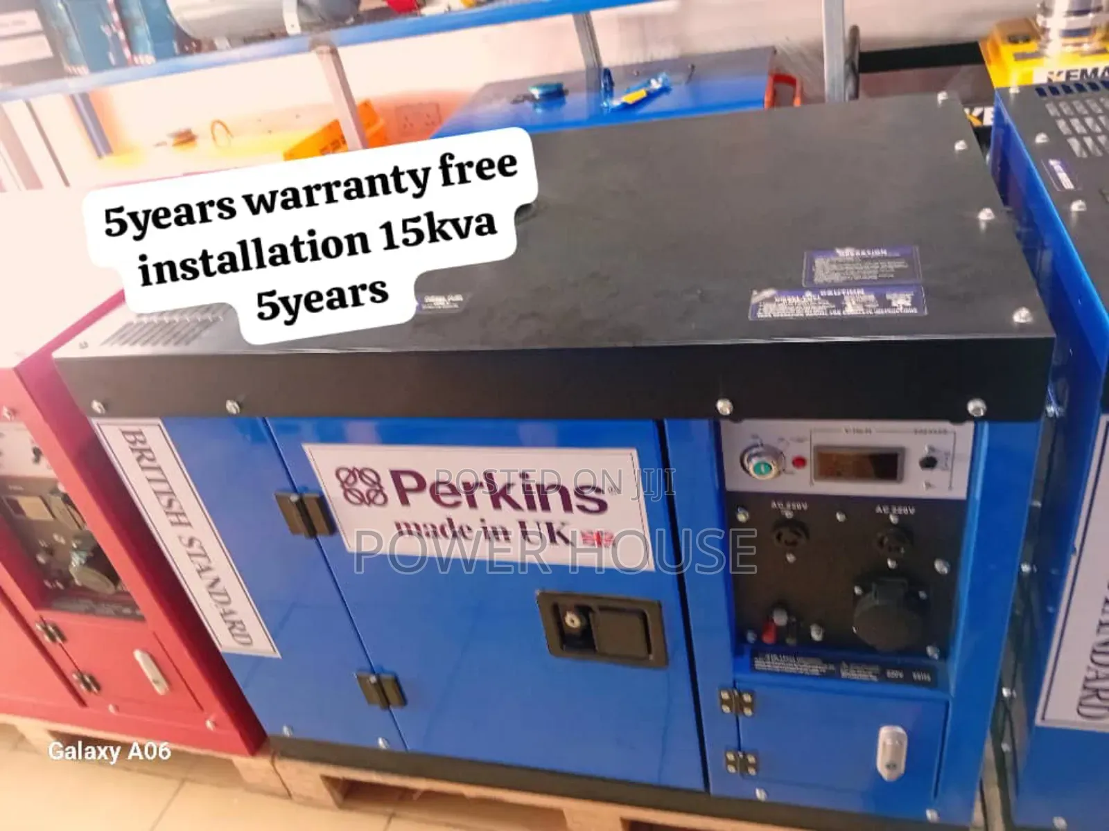 Ultimate Volt Loop 16500watts 15kva Perkins Diesel Generator