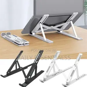 Desk Organizer Laptop Stand – 2-in-1 Functionality
