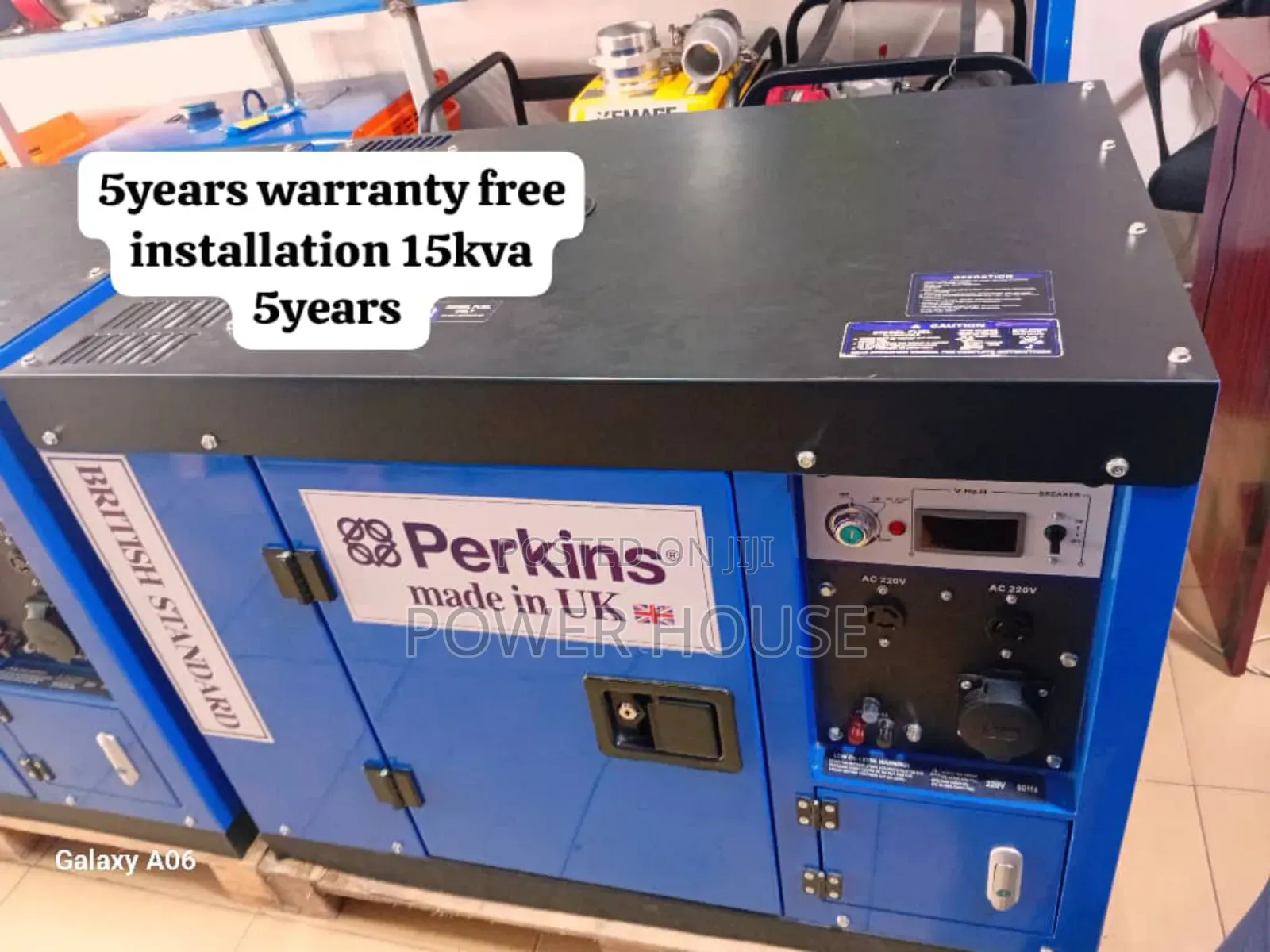Ultimate Terra 15kva 16500watts Diesel Perkins Generator