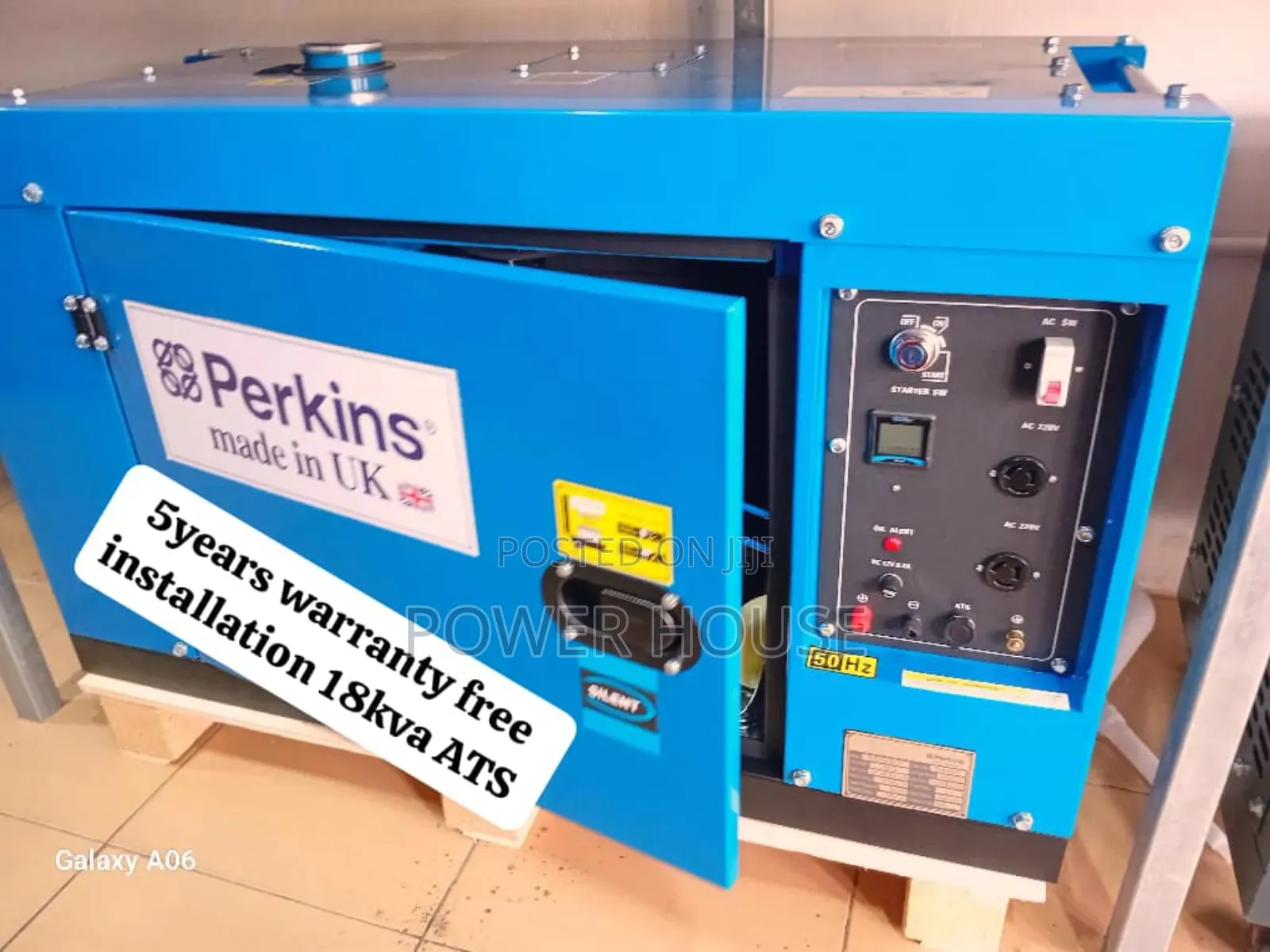 Ultimate Terra Safex 18kva Perkins Diesel Generator