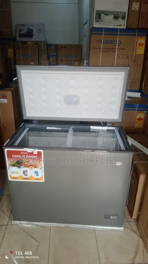 Zara Chest Freezer/244 Liters/ Sliding Glass