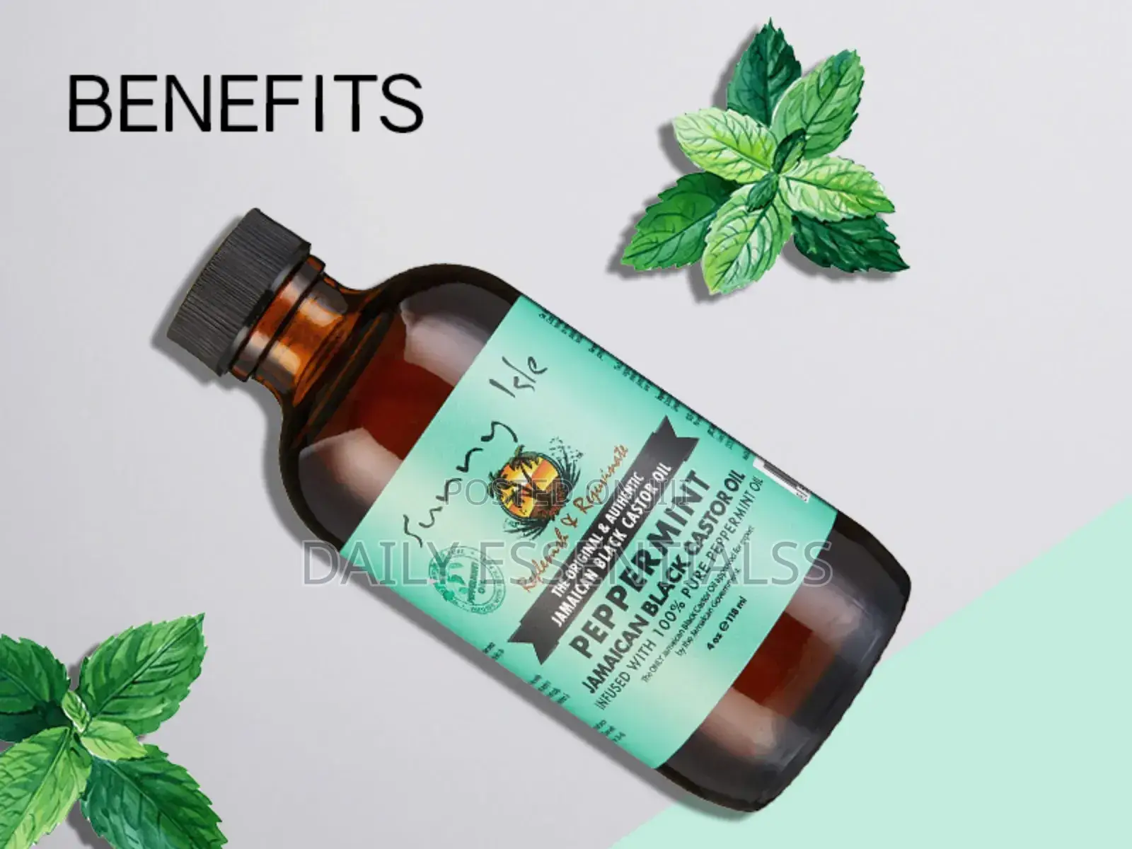Cool Calm Scalp Care
With Sunny Isle Jamaican Peppermint
