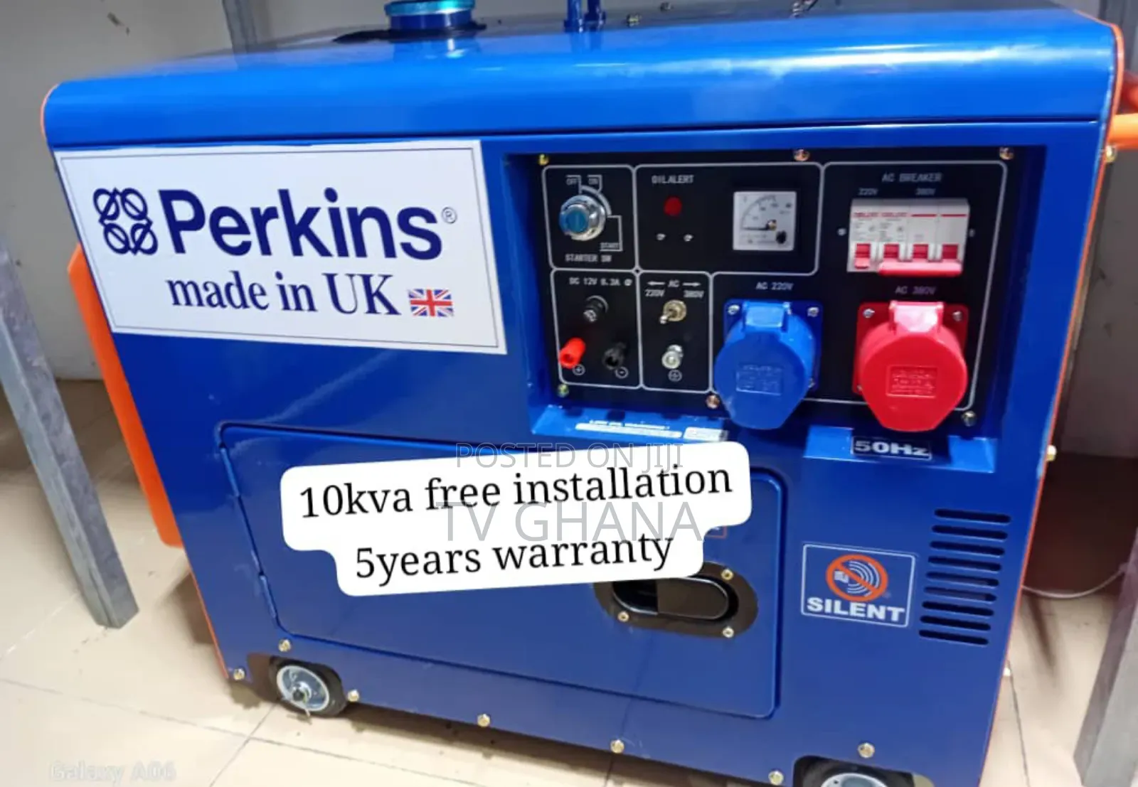 Exclusive Output Perkins 10kva Diesel 13000watts Diesel