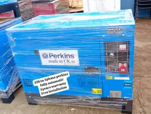 Energy Savvy 22kva Perkins 3phase Generator Fully Automatic