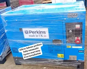 Energy Fluxx 22kva 3phase Perkins Generator Fully Automatic