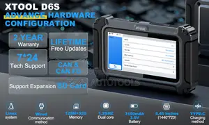 Xtool D6s Professional Car Diagnostics Scanner and Programer