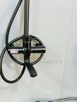 Long Shower Pole 3 in 1