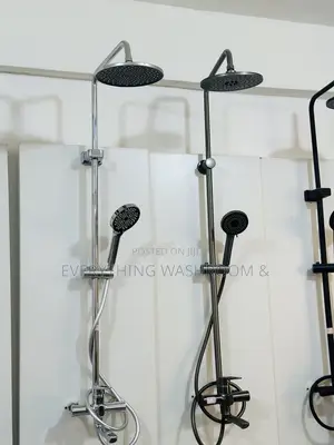 Long Shower Pole 3 in 1