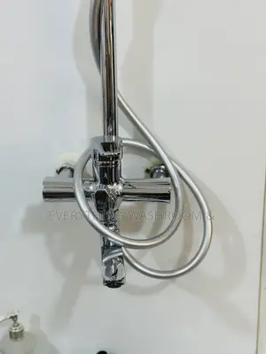 Long Shower Pole 3 in 1