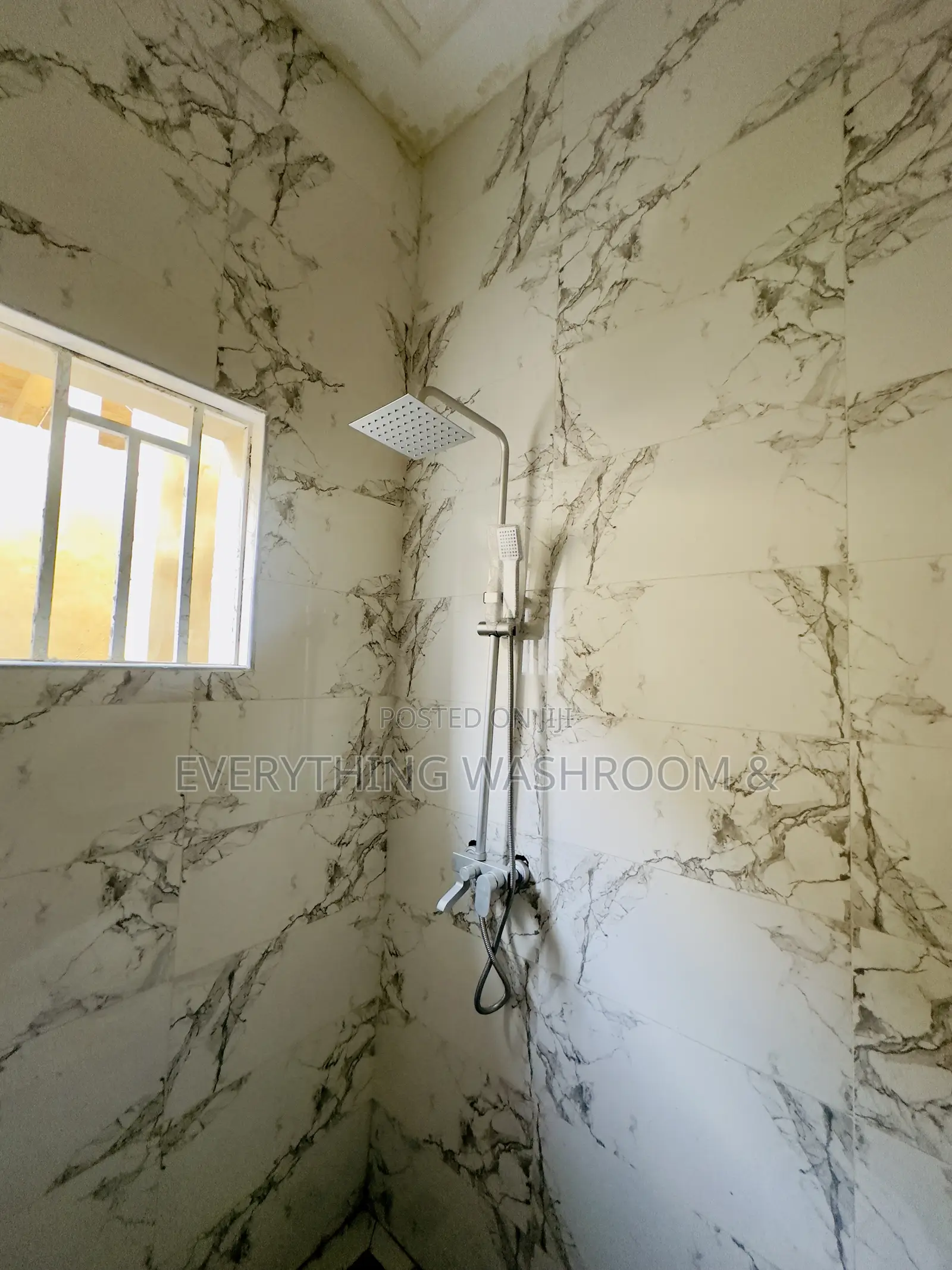 3-in-1 Luxury Shower Set (Rainfall + Handheld + Tub Spout)