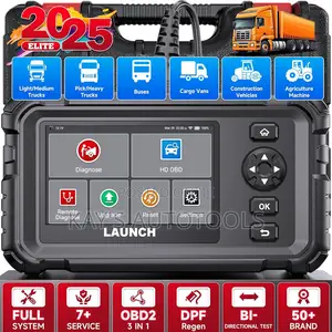 Launch Crp129hd Heavy Truck, Excavator Diagnostic Scanner