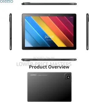 New Oteeto Tab 11 Pro 8 GB Black