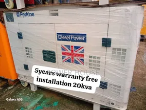 Ultimate Crystal 20kva Perkins Diesel 20kva