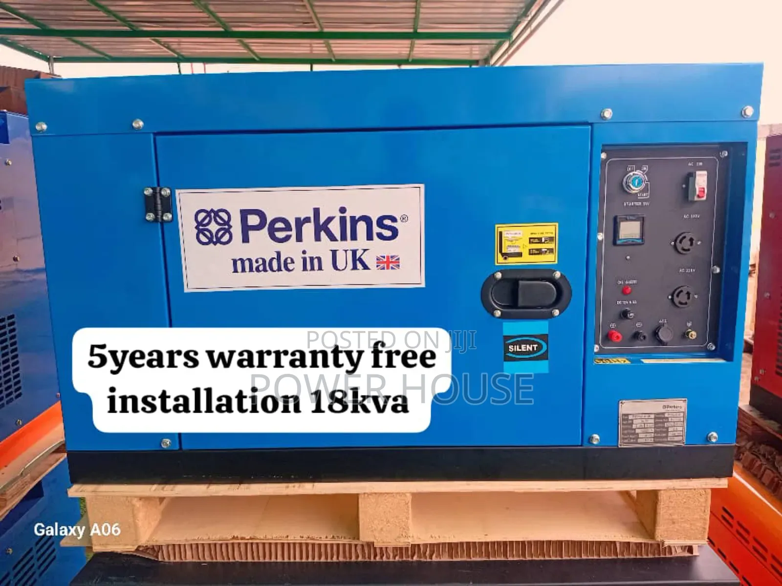 Ultimate Halo 18kva Perkins Diesel Generator 18kva