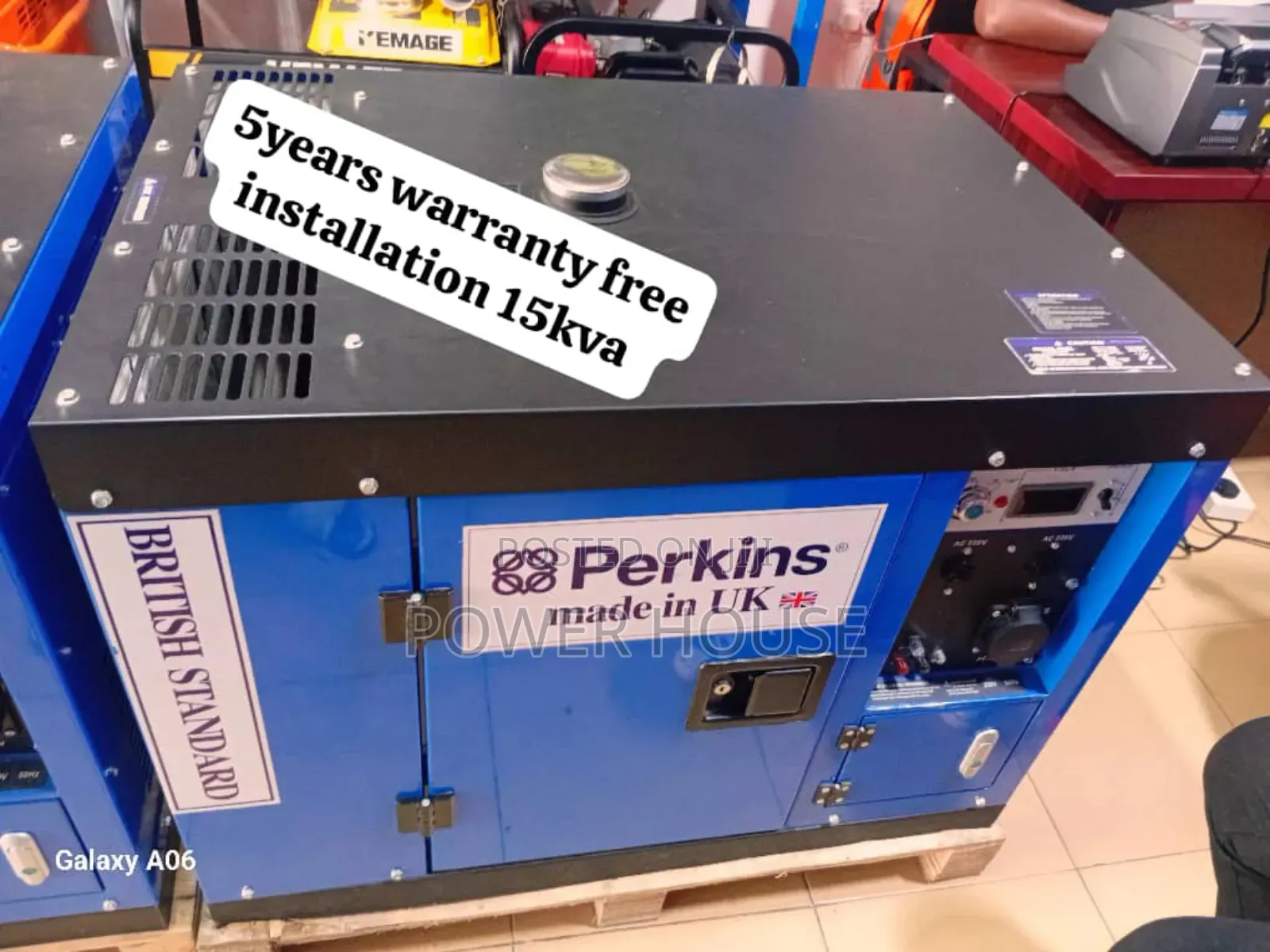 Ultimate Zephrion Base 16500watts 15kva Diesel Generator