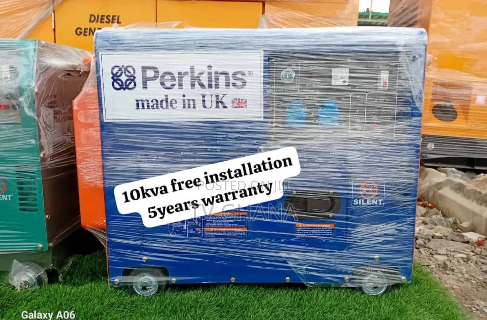 Full Charge Perkins 10kva 13000wats Diesel Generator