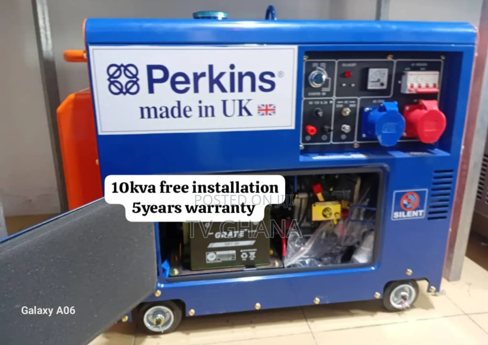 Unplugged Never Perkins 10kva Diesel 13000watts Diesel