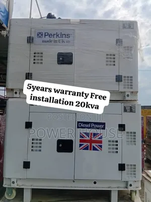 Ultimate Alpha Prestige 20kva Perkins Diesel Generator