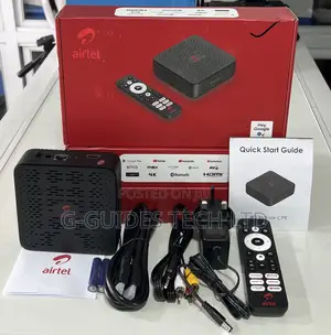 Airtel Android Tv Box D530 + 4g Universal Router 2 In 1