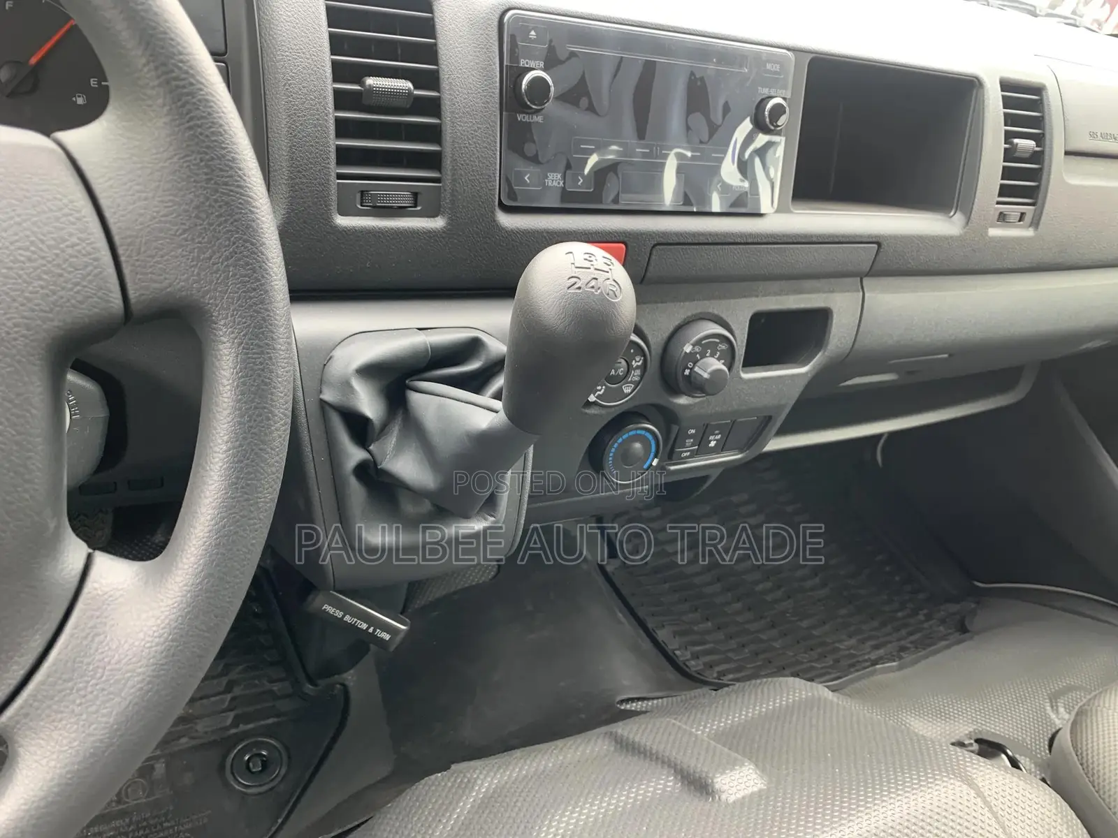 New Toyota HiAce 2024 White