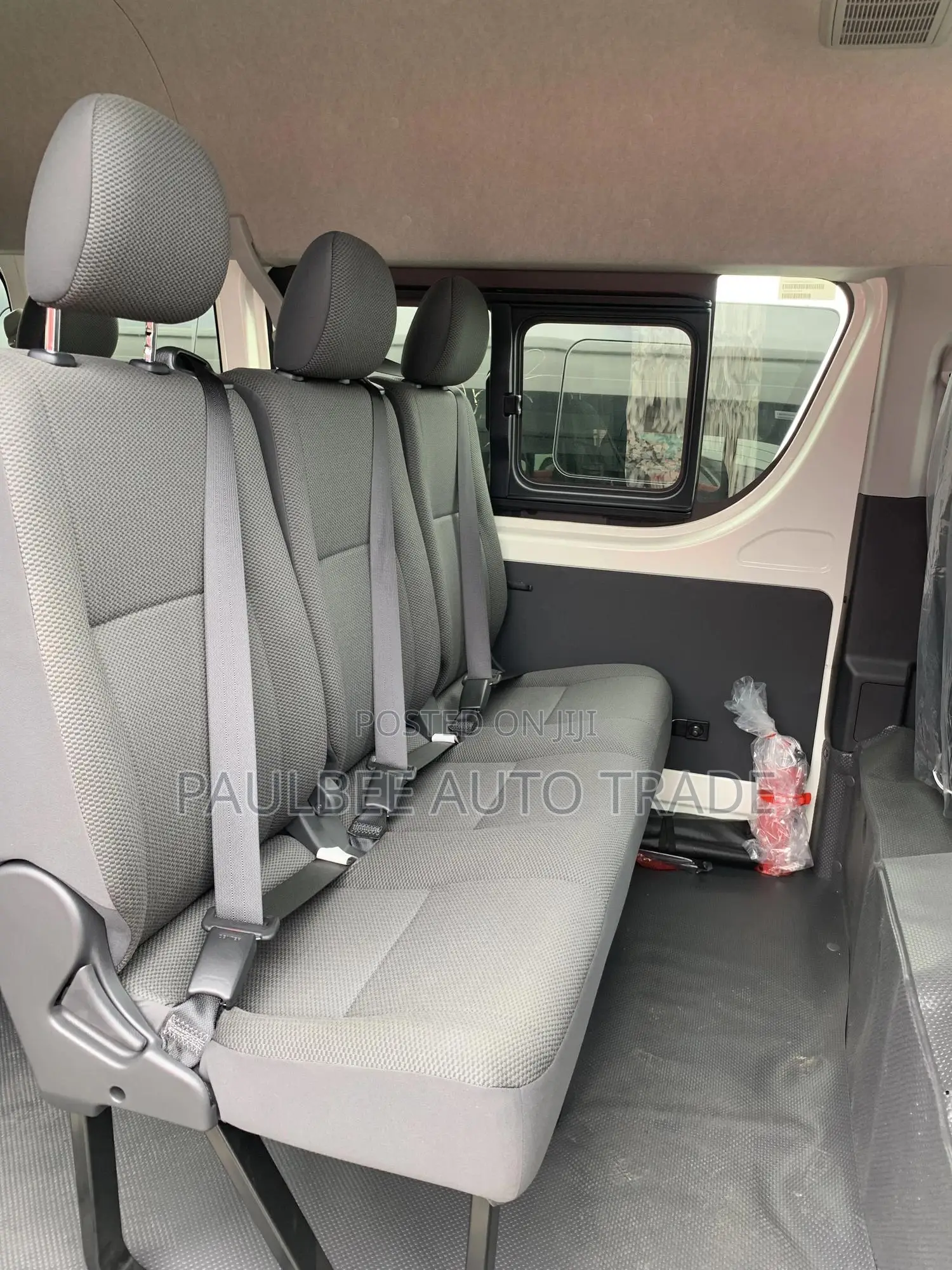 New Toyota HiAce 2024 White