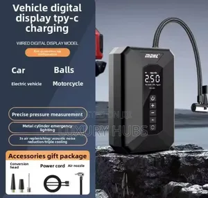 Mini Electric Digital Tyre Inflator Air Pump